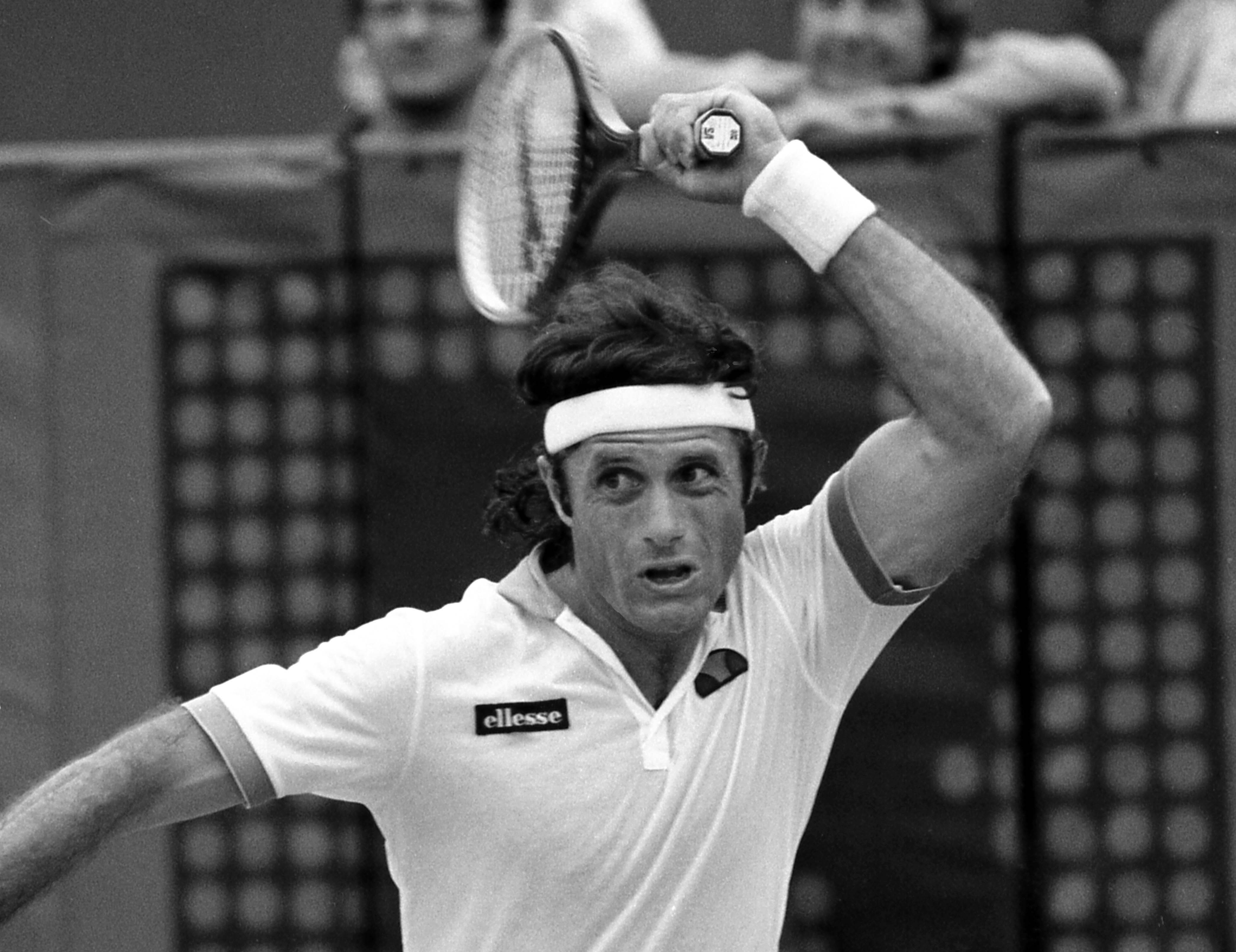 Guillermo Vilas. Foto: Télam | Archivo.