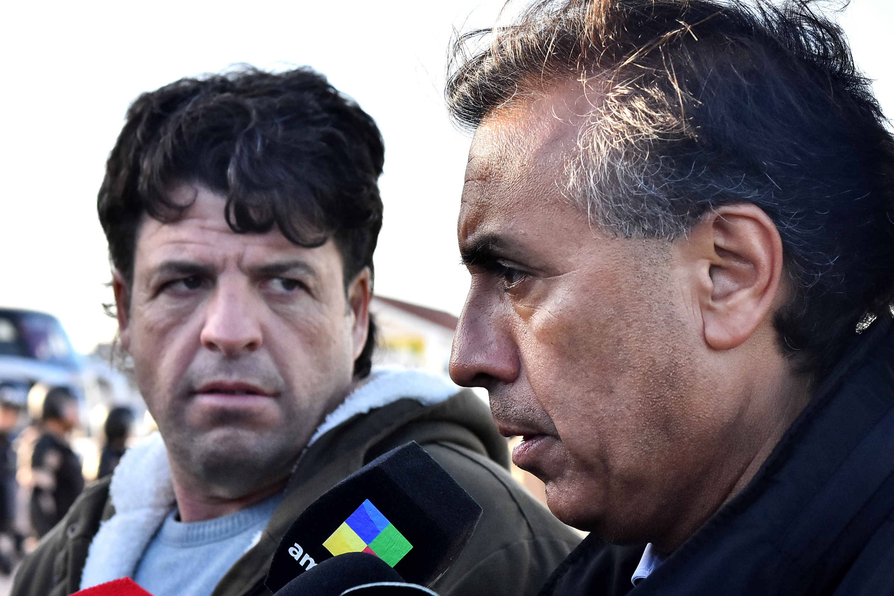 Eduardo Aparicio, titular de Aprevide, junto al manager aldosivista Hernán Tillous.