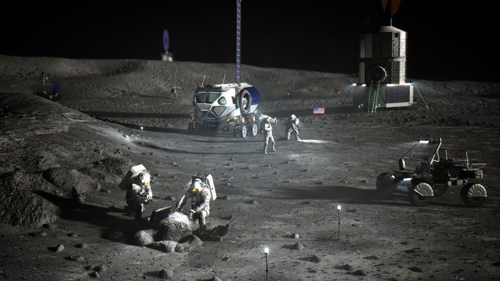 NASA base lunar