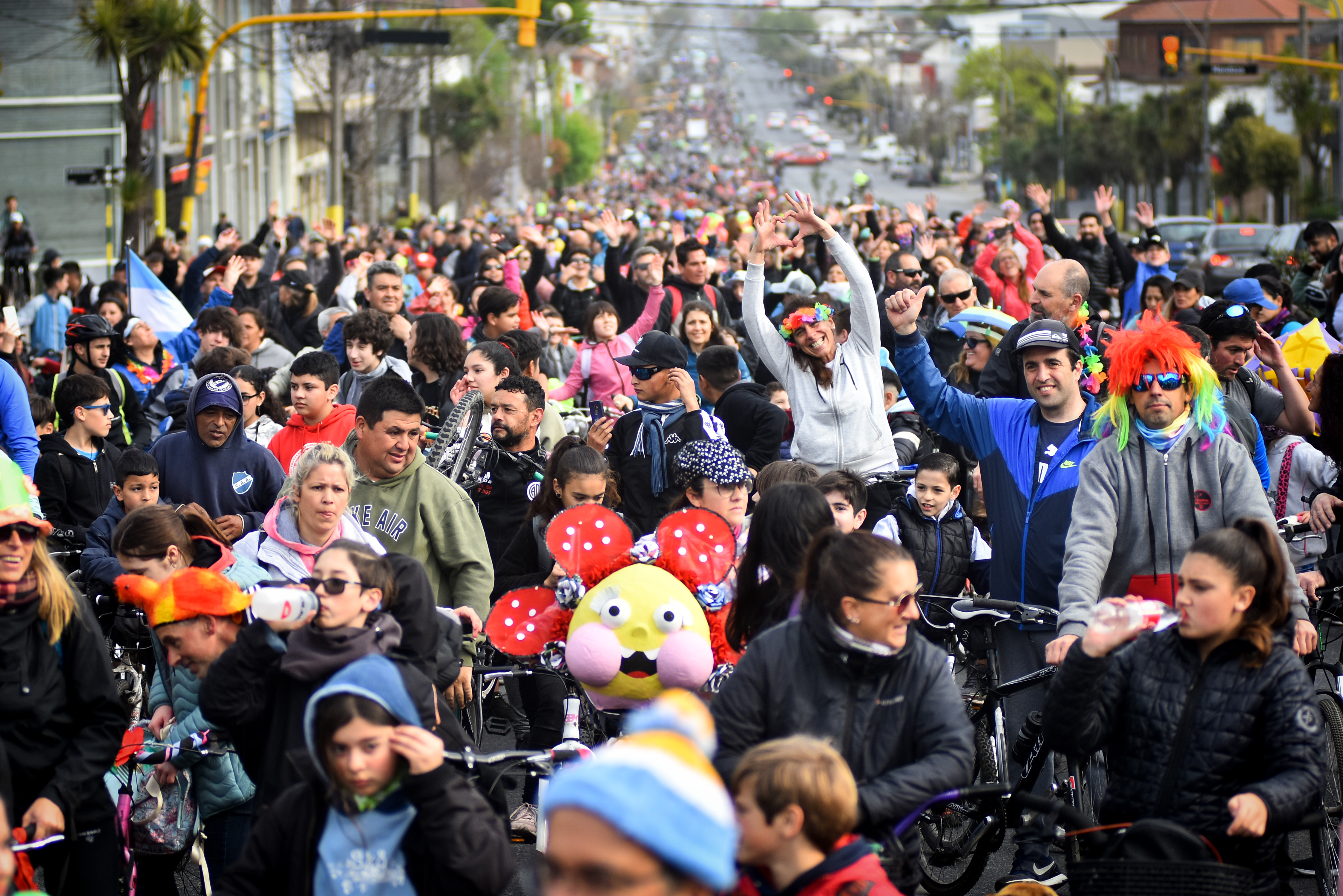 Más de 15.0000 personas participaron de la Caravana de la Primavera el año pasado.