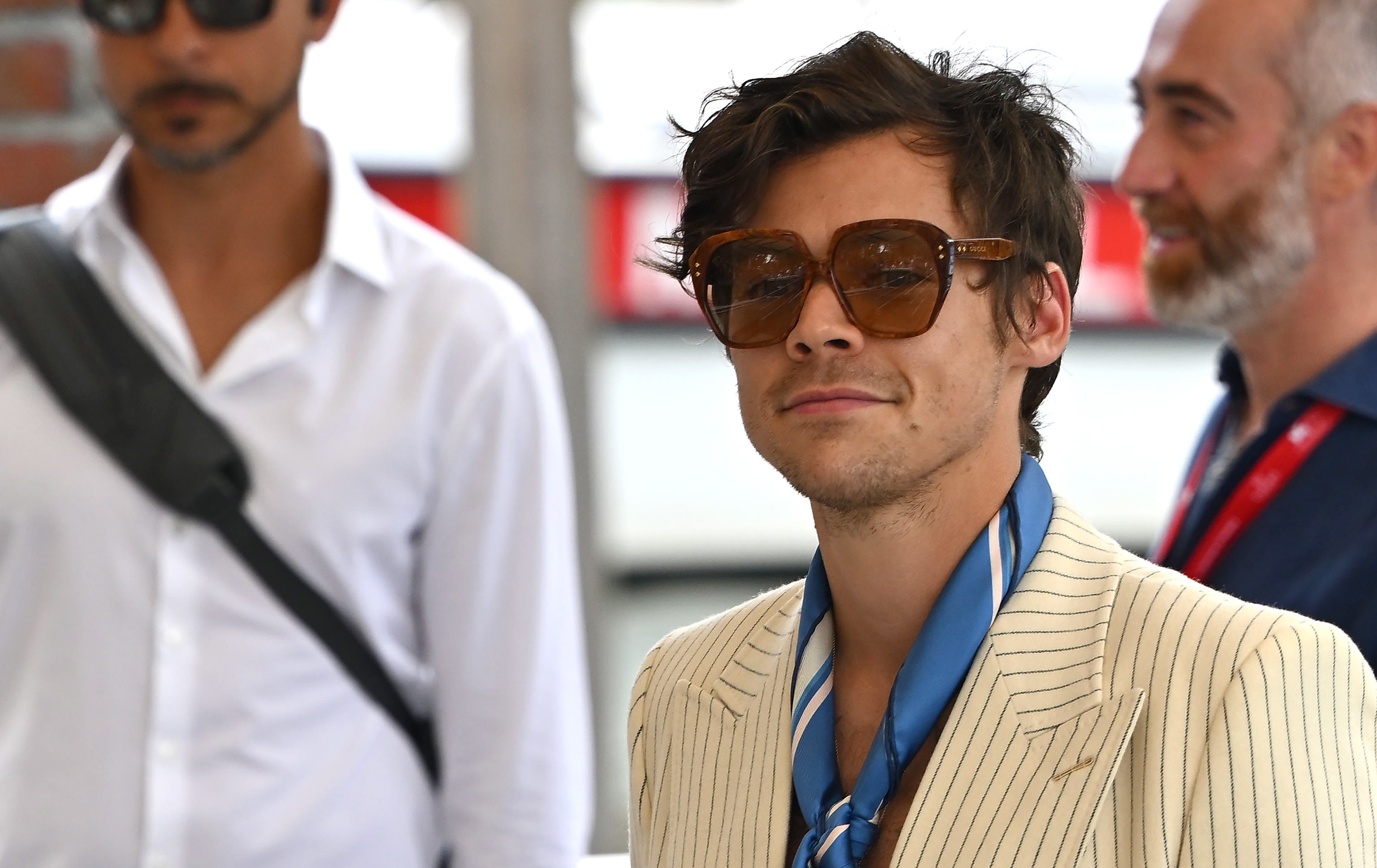 Harry Styles llega a la playa del Lido para el Festival Internacional de Cine de Venecia. Foto: EFE | EPA | Ettore Ferrari.