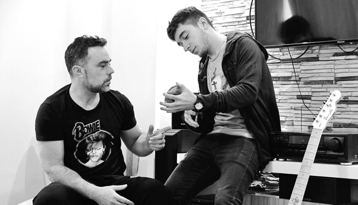 Damián y Lautaro Berruti.