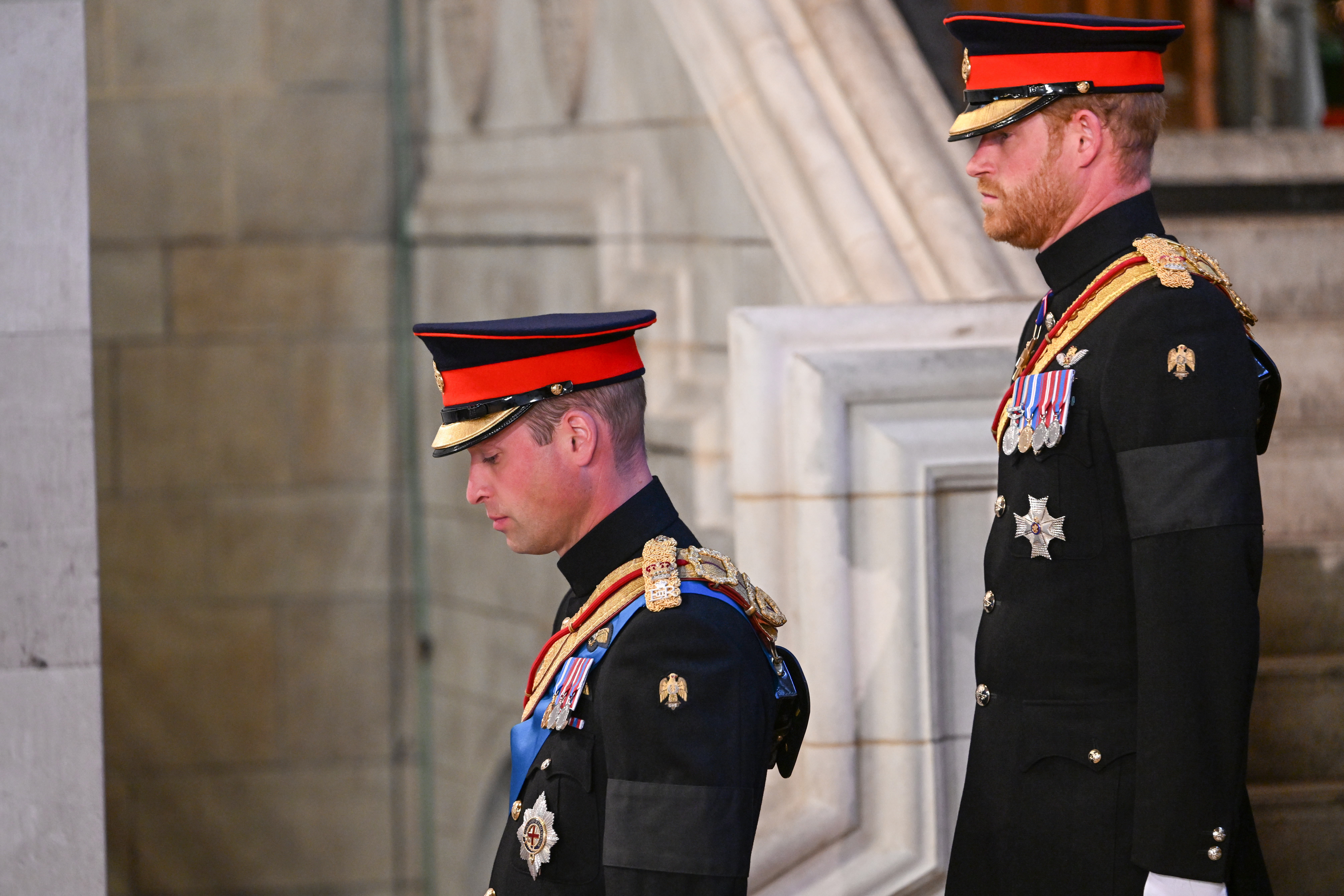 Royal Vigil for Queen Elizabeth at Westminster Hall in London