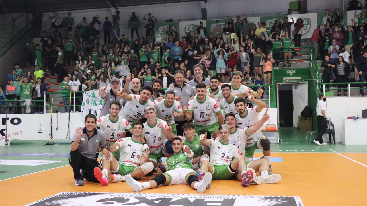 Foto: Prensa Once Unidos.
Once Unidos espera repetir momentos como éste en la nueva temporada del mejor vóleibol del país.