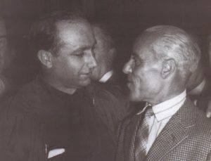 Fangio y Nuvolari. 
