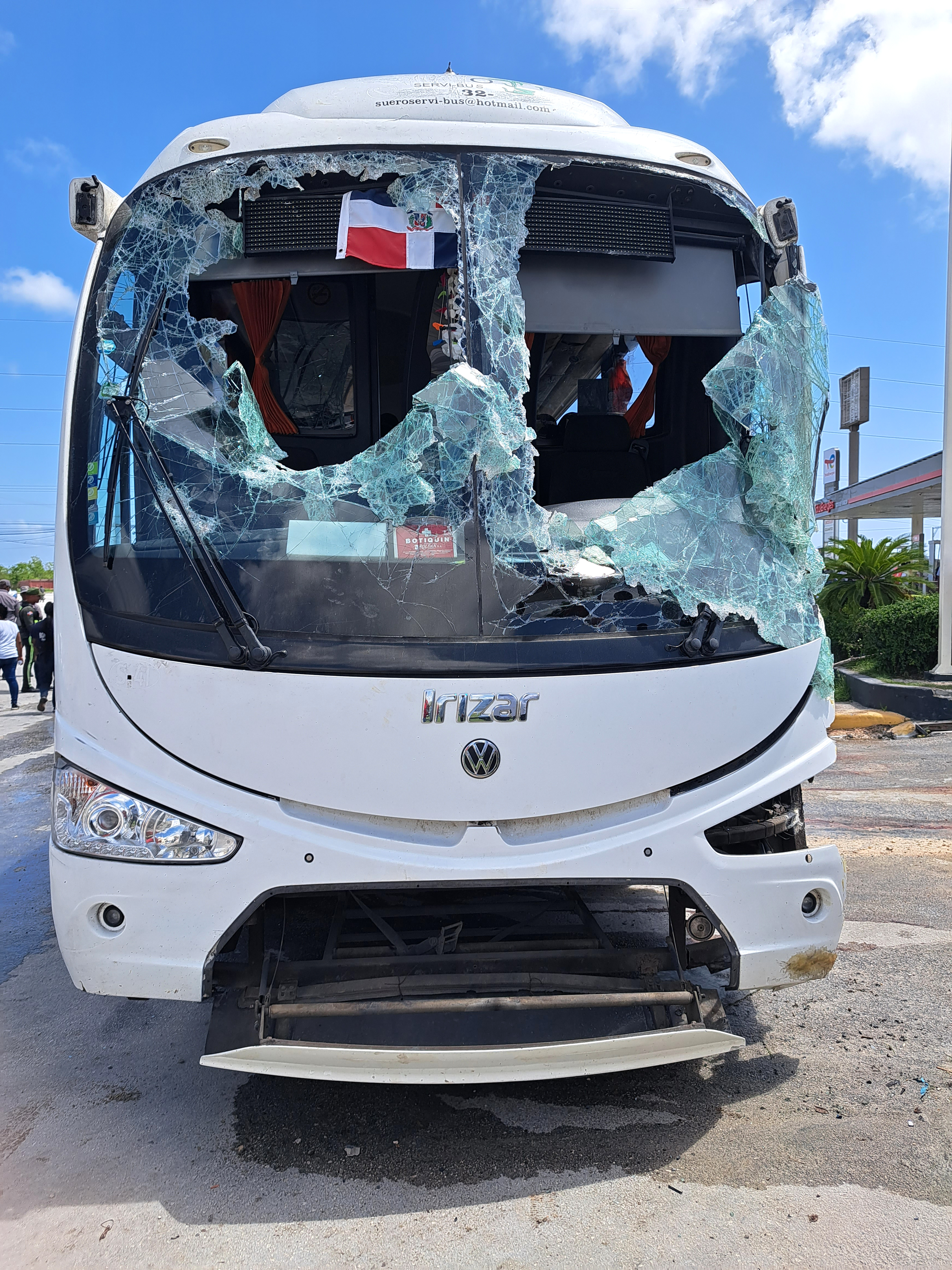 Accidente de autobús en Punta Cana deja al menos dos muertos