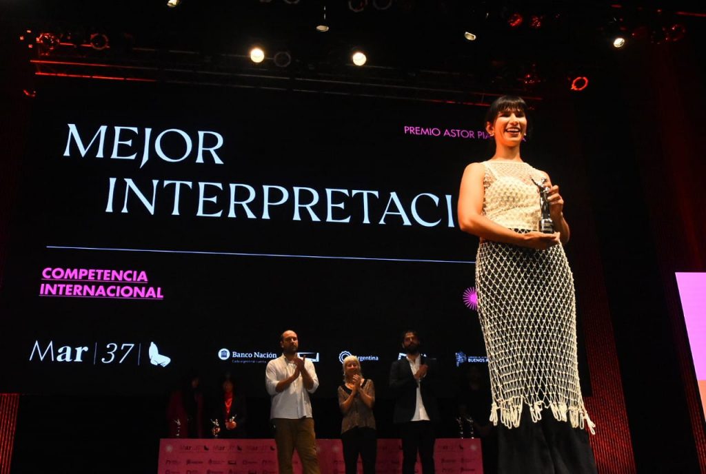 Sonia Parada, premio a la mejor interpretación.