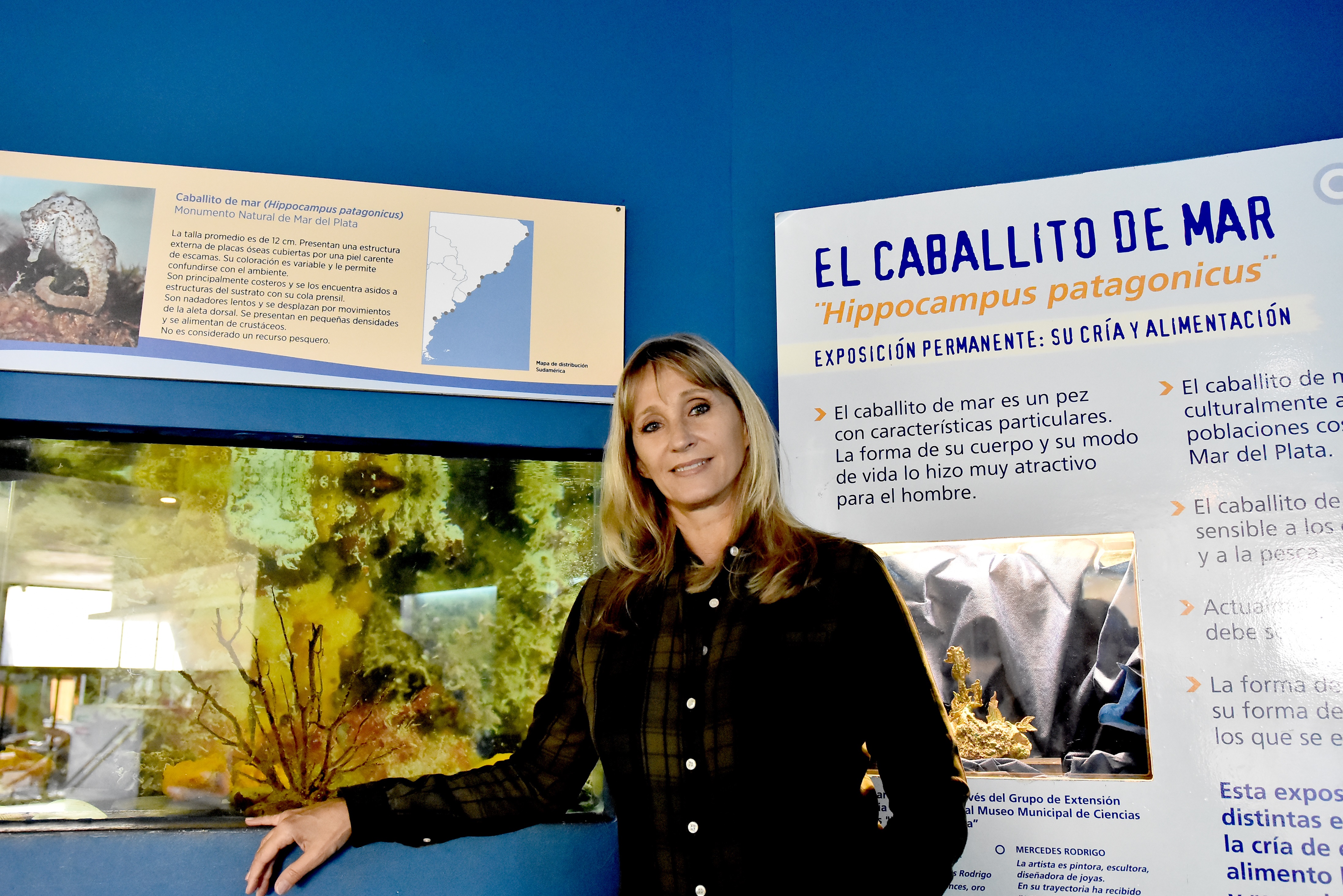 Doctora María Gabriela Pujol, coordinadora general del Museo Municipal de Ciencias Naturales.