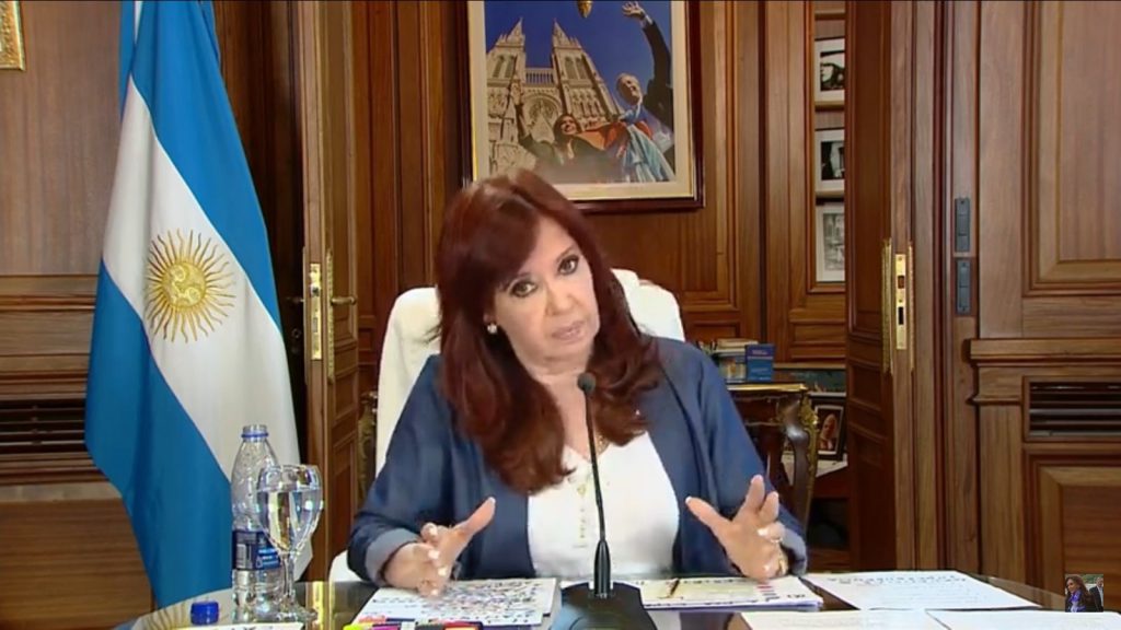 Cristina Fernández de Kirchner habló a través de sus redes sociales.
