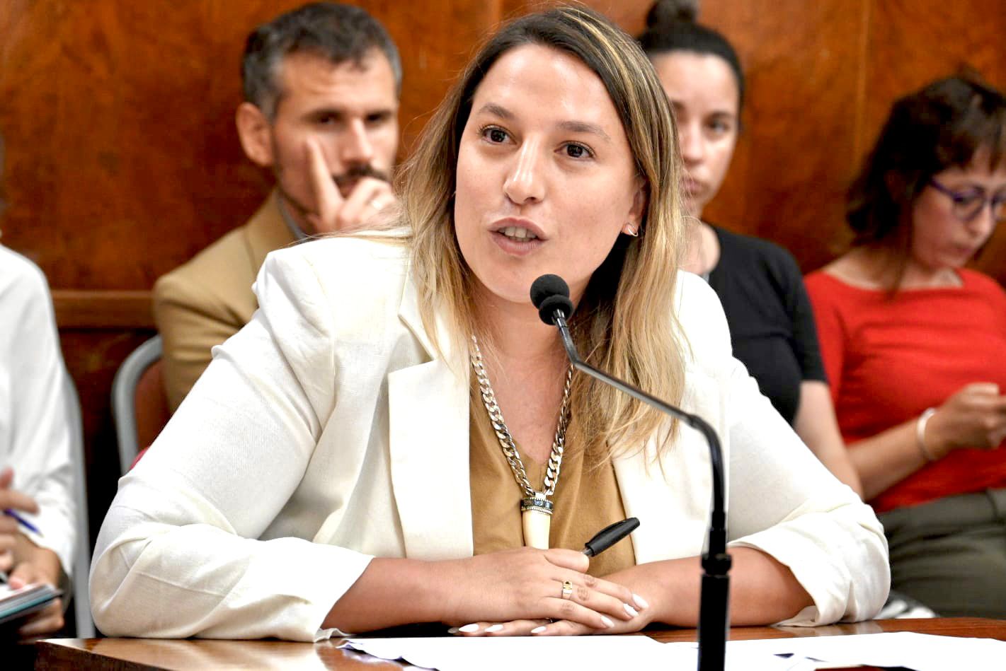 Mariana Cuesta, concejala del Frente de Todos.
