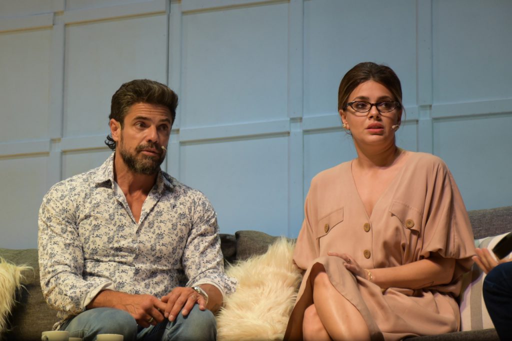 Luciano Castro y Natalie Pérez en "El divorcio". 
