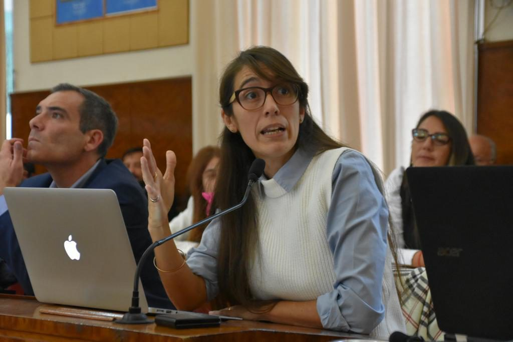 Concejal Marianela Romero (UCR), autora del proyecto.