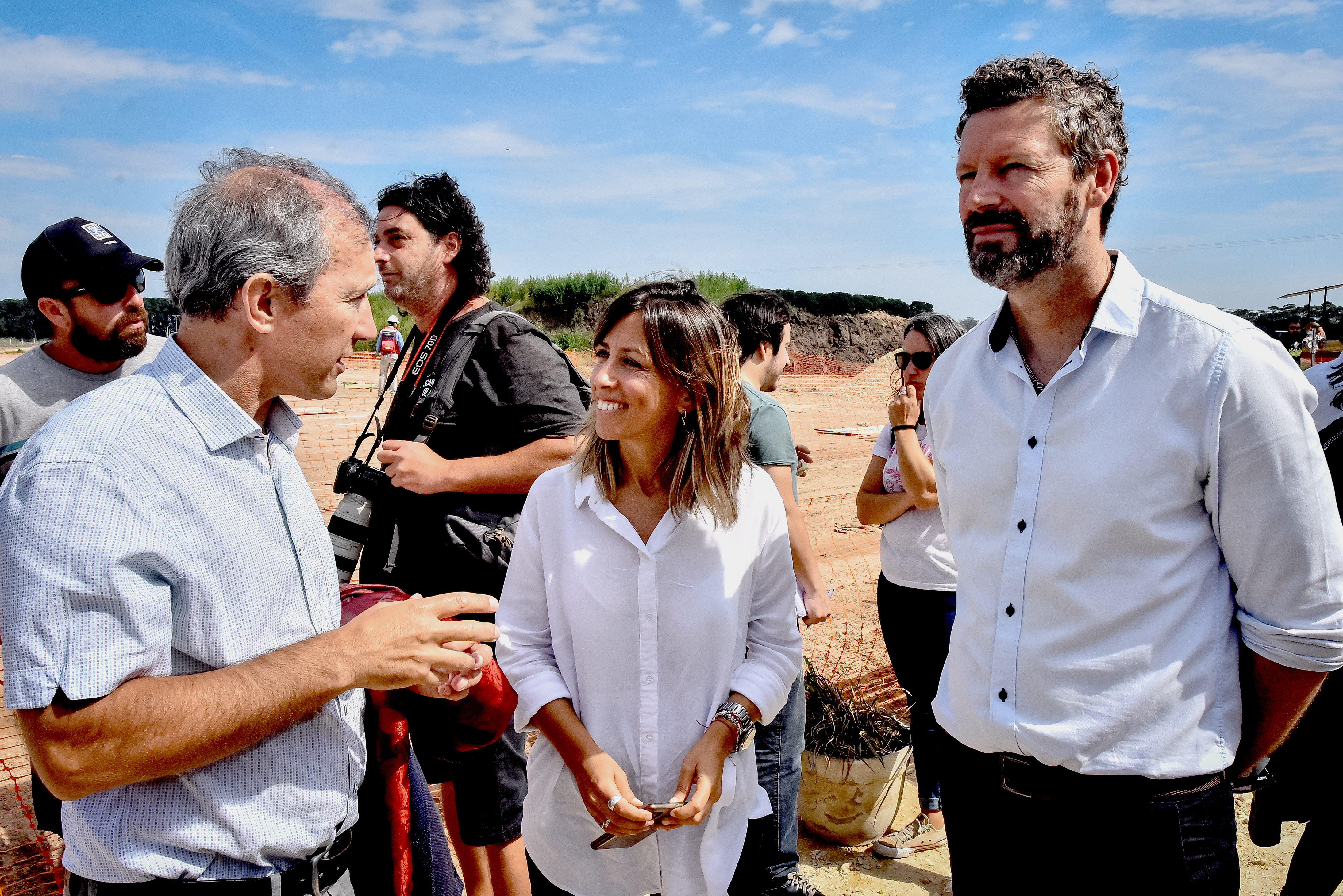 Hernán Alcolea, director en Desarrollo Productivo, Virginia Sívori (Frente de Todos) y Fernando Muro (Juntos por el Cambio). 