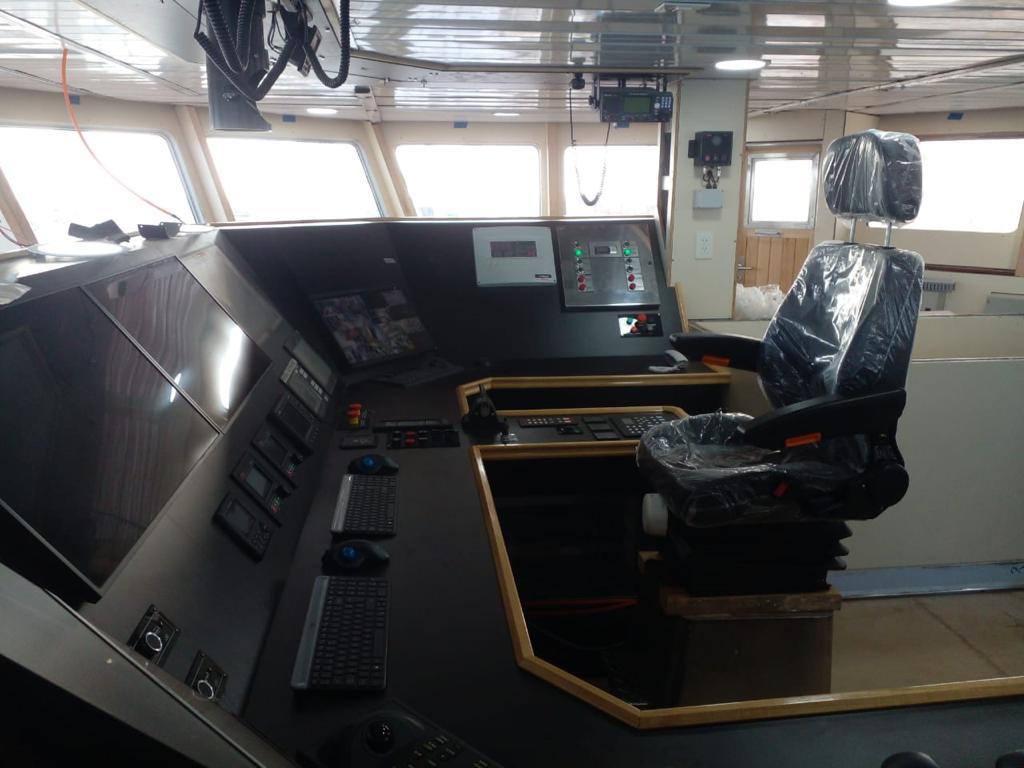 La embarcación cuenta con tecnología de última generación.