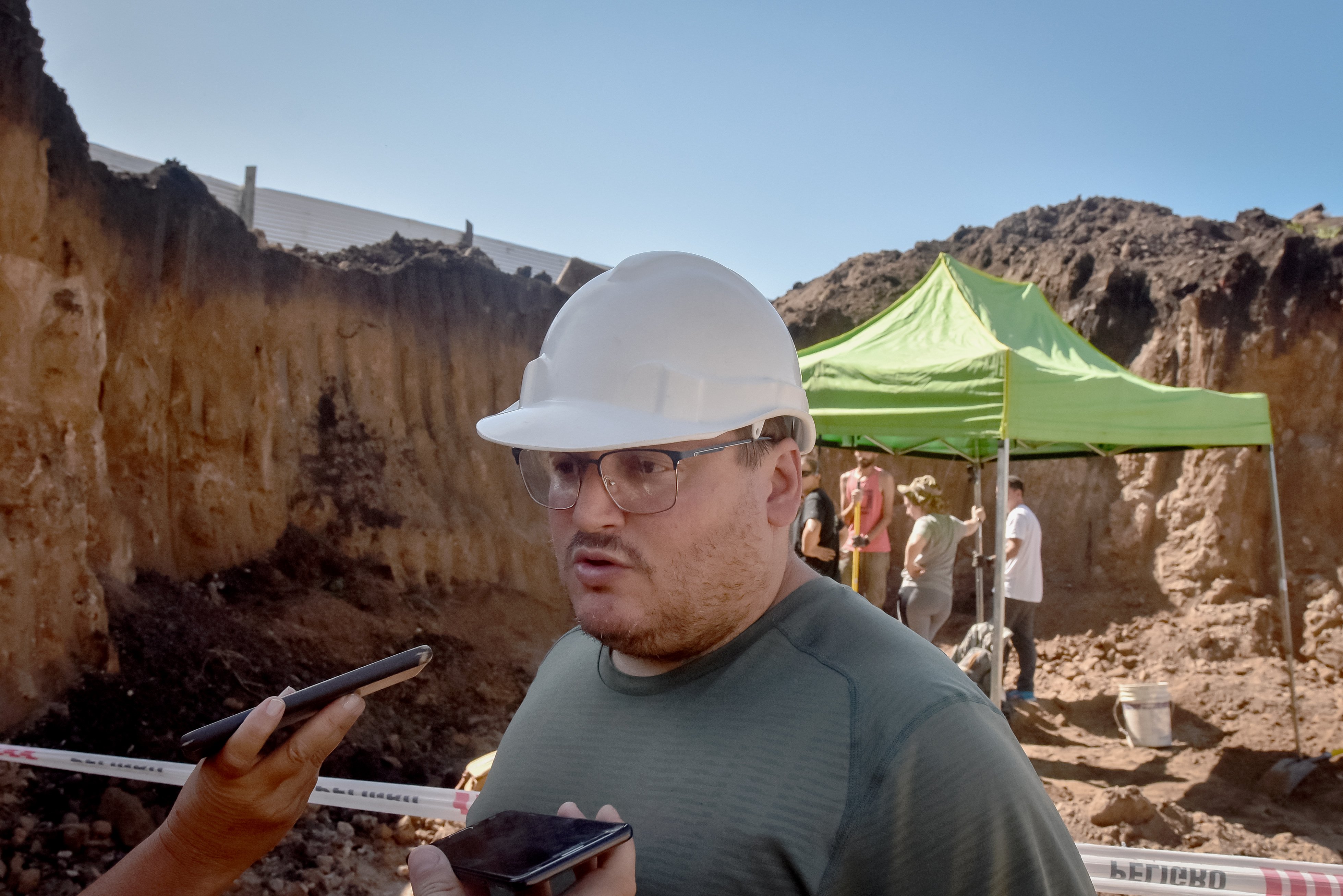 El paleontólogo Matías Taglioretti brinda detalles a LA CAPITAL.