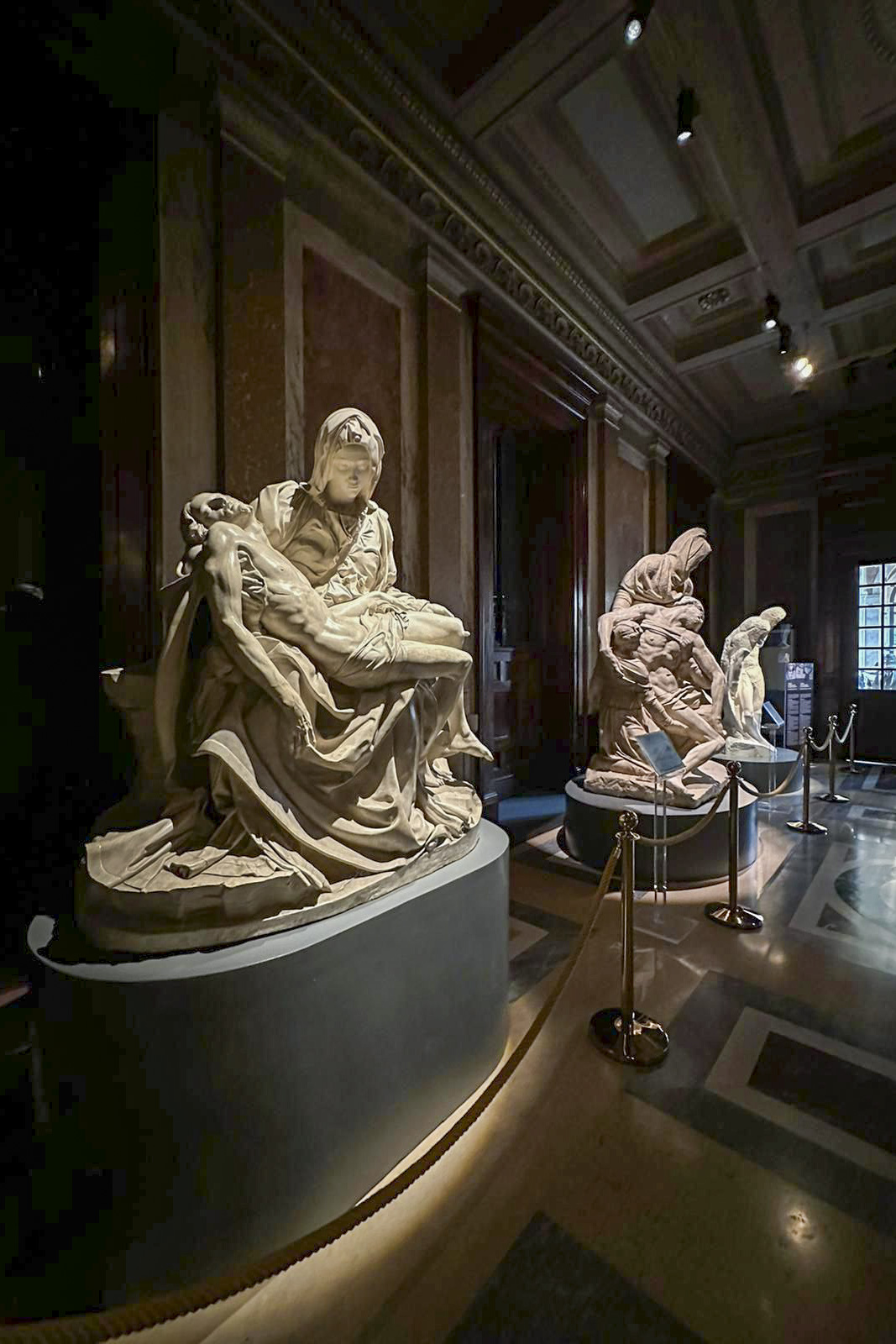 Los Museos Vaticanos reúnen los calcos de las tres Piedad de Miguel Angel