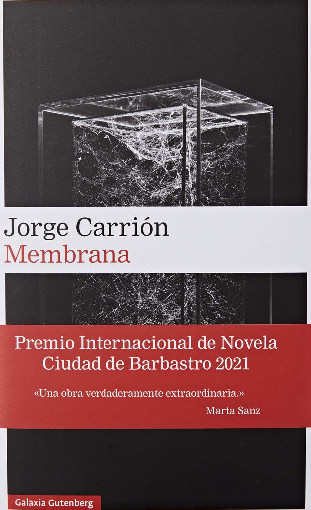 Una de las recomendaciones de Mariana Castro para seguir investigando sobre los cruces entre escritura e IA es "Membrana" de Jorge Carrión.