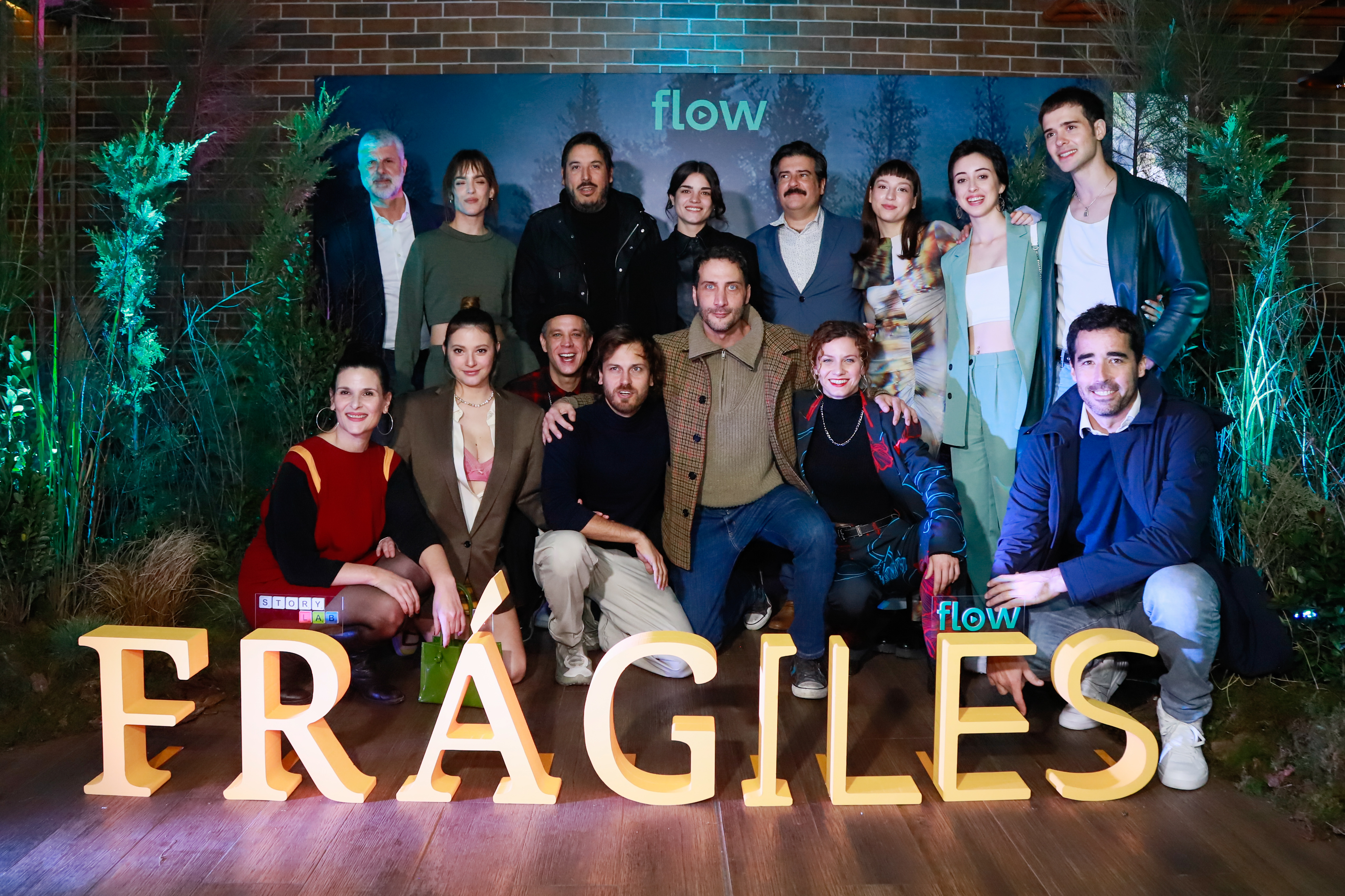 El equipo de Frágiles.