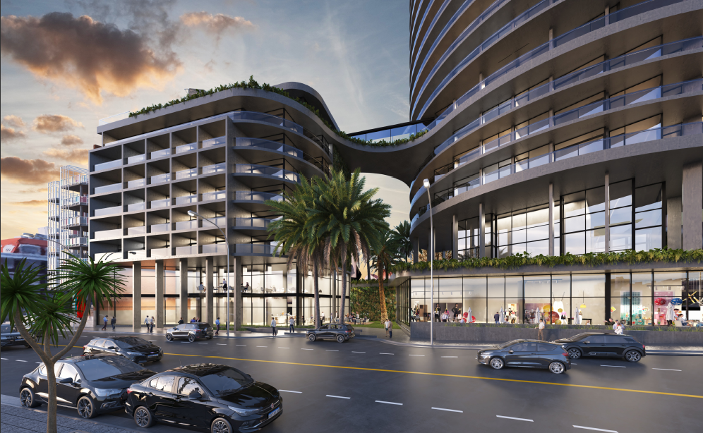 El moderno edificio Unkanny tendrá una top house con lujosas amenities, en Alem y la Costa. 