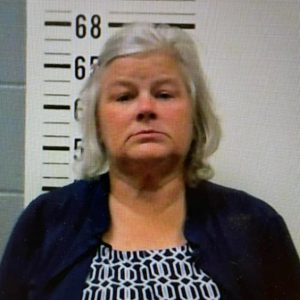 Sandra Lynn tras el arresto.