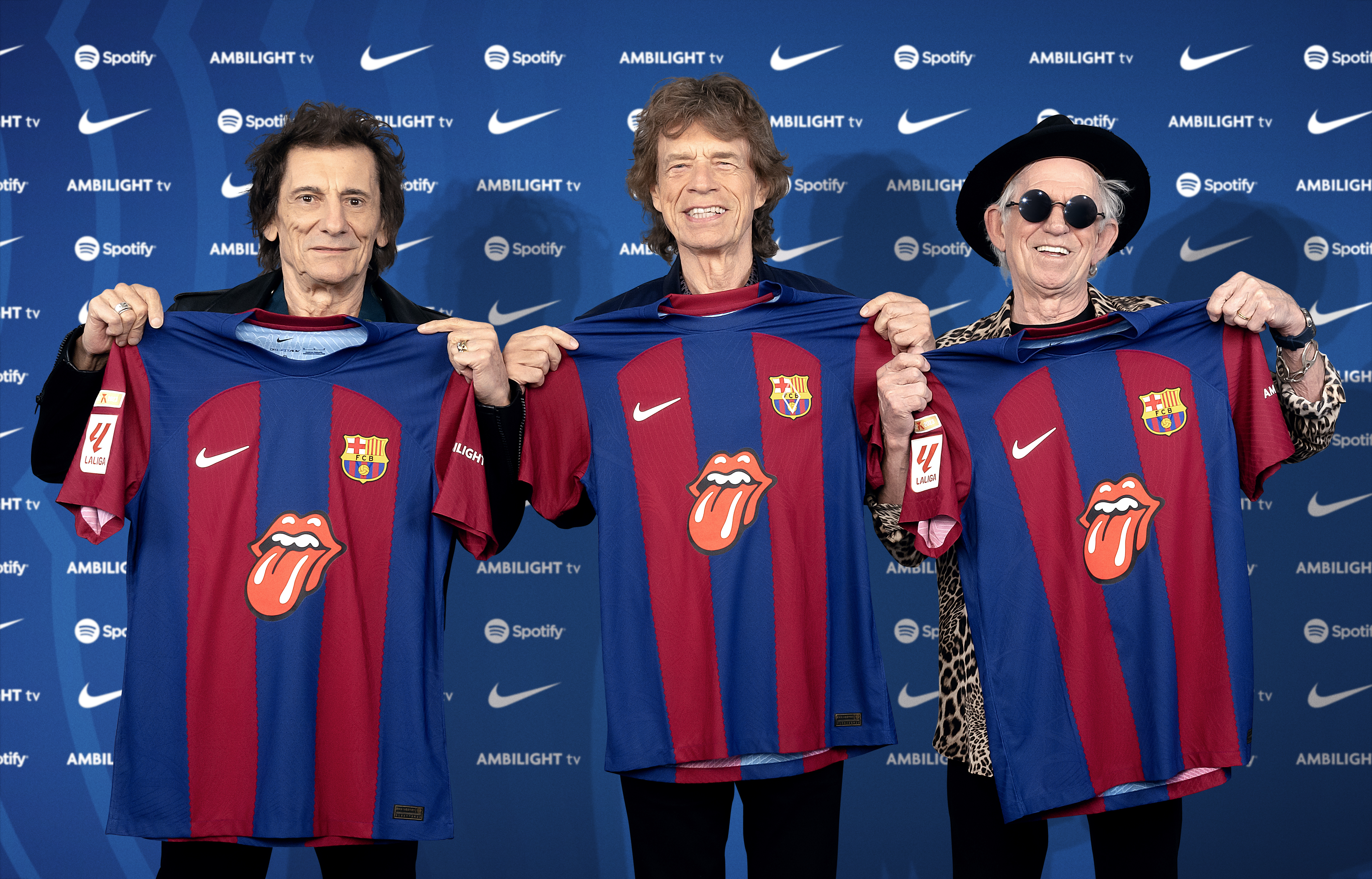 El Barça lucirá el logotipo de los Rolling Stones en la camiseta del próximo clásico