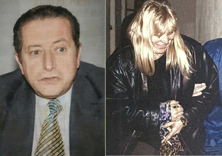 García Collins y Margarita Di Tullio, en imágenes del año 1999.