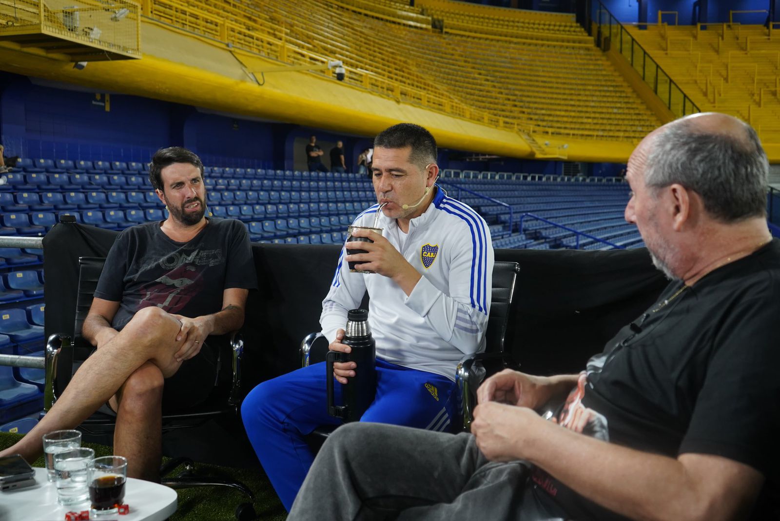 Juan Román Riquelme, vicepresidente y candidato a presidente en Boca.