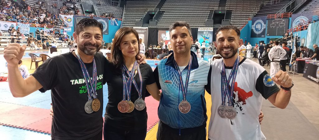 Mariano Zocca, Natalia Avellaneda Romero, Pablo Baquero y Sergio Alderete, más medallas marplatenses.