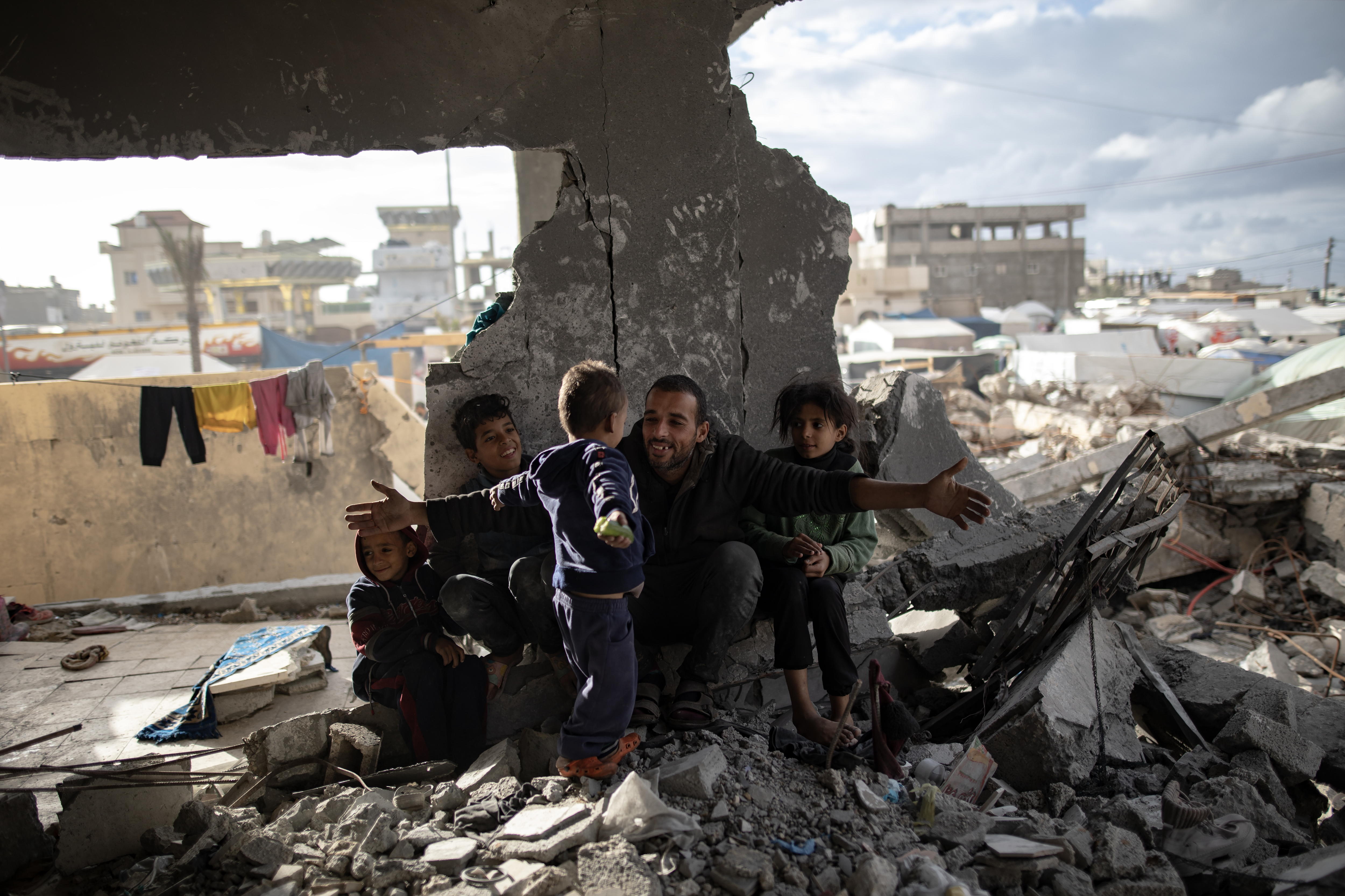 Gaza inhabitants almost 100 days since the Hamas attacks on Israel and ensuing Isaeli strikes on Gaza