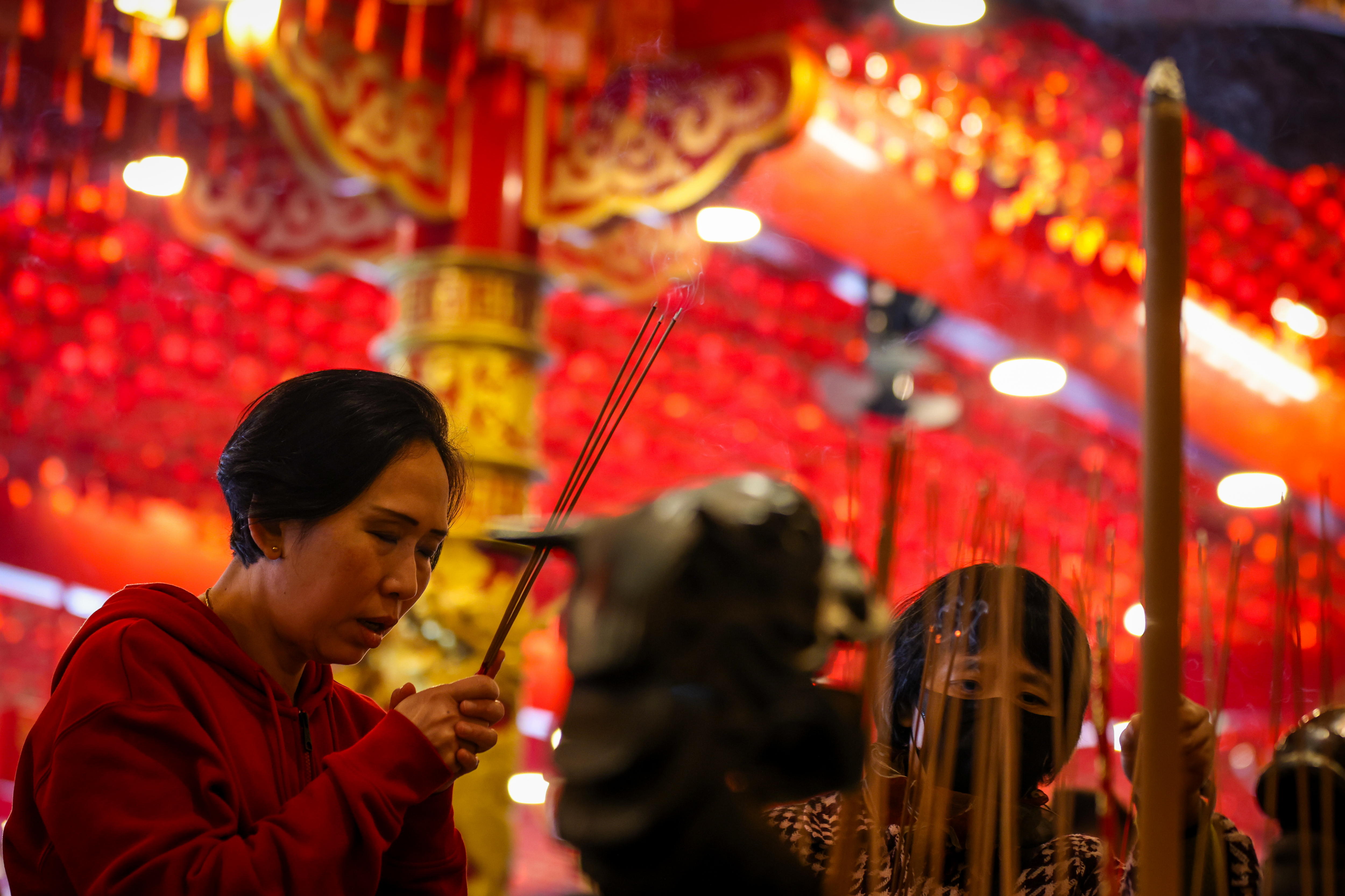 Chinese Lunar New Year celebration in Taiwan