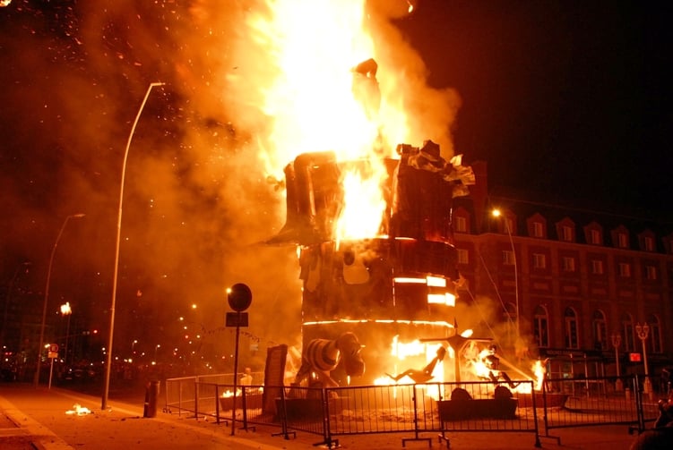 Falla valenciana