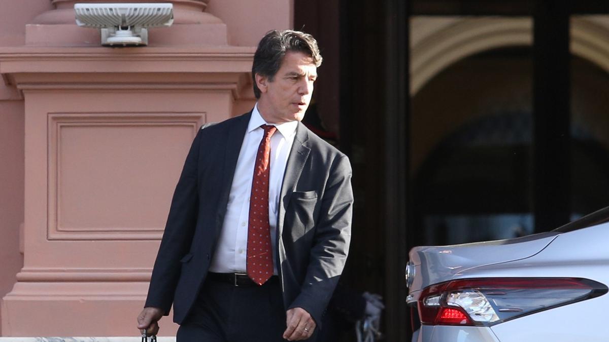 Nicolás  Posse, se convirtió en el centro de las miradas por su posible  renuncia.