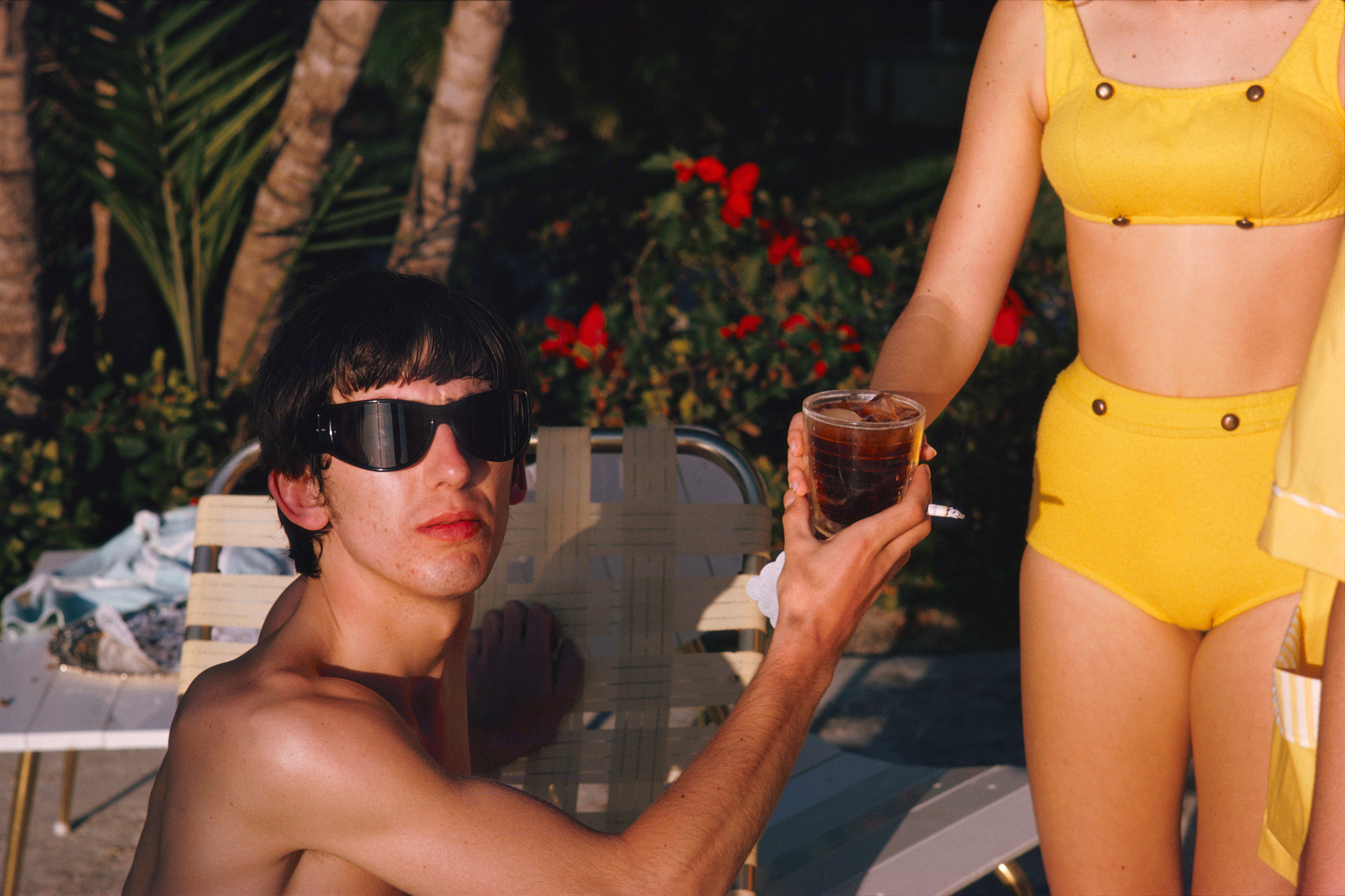 George Harrison en una fotografía tomada por Paul McCartney en Miami. Foto: EFE | Paul Mccartney | mpl Archive LLLP.