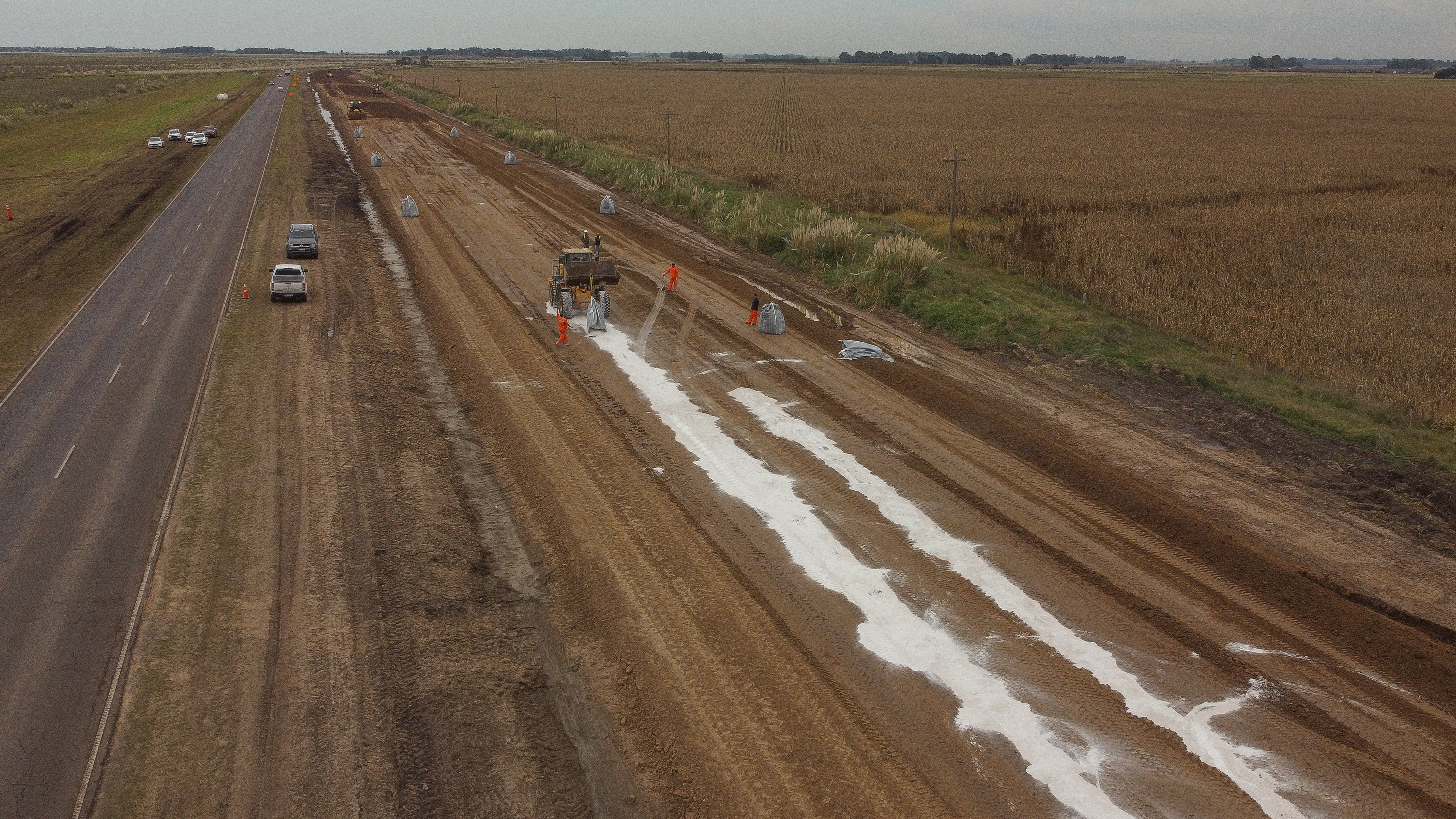 El tramo a intervenir tiene una longitud de 72,4 km, y la obra ya presenta un avance del 10%.