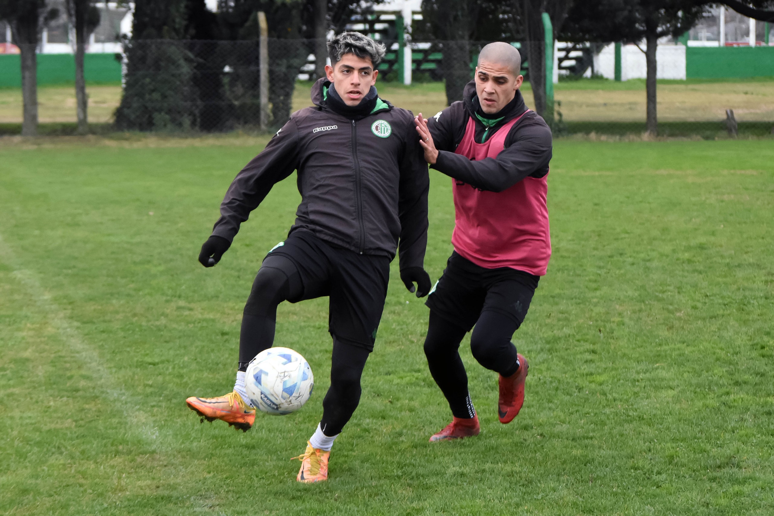 Axel Pereyra y Kevin Collazo.