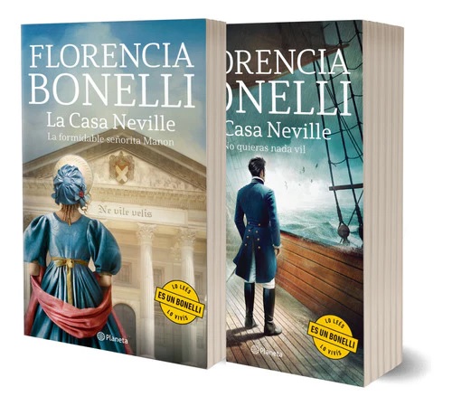 Las dos novelas ya publicadas de la trilogía "La Casa Neville".