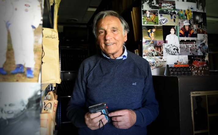 Vicente "Cholo" Ciano, todo un faro para el periodismo marplatense.