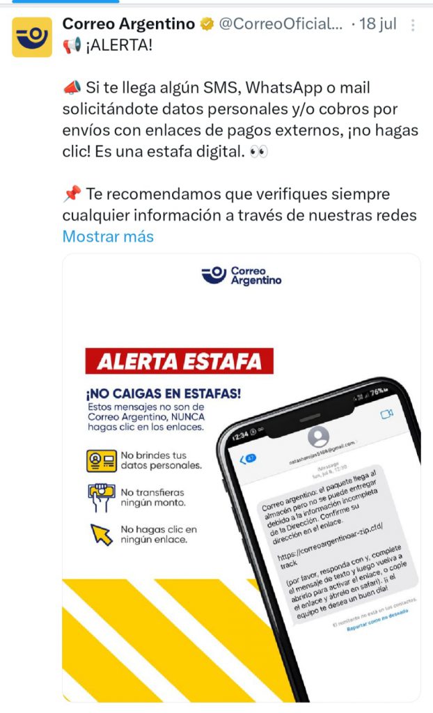 ESTAFA CORREO 01