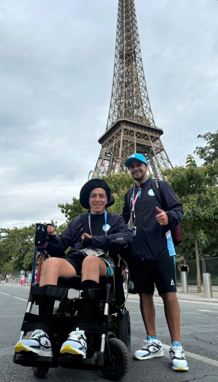 Rodrigo Romero ganó una medalla de bronce en boccia.