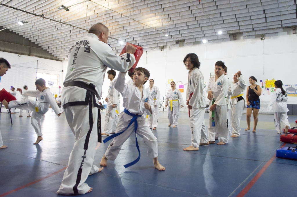 El Polideportivo de Villa Gesell se llenará de taekwondistas el próximo domingo para un torneo zonal.