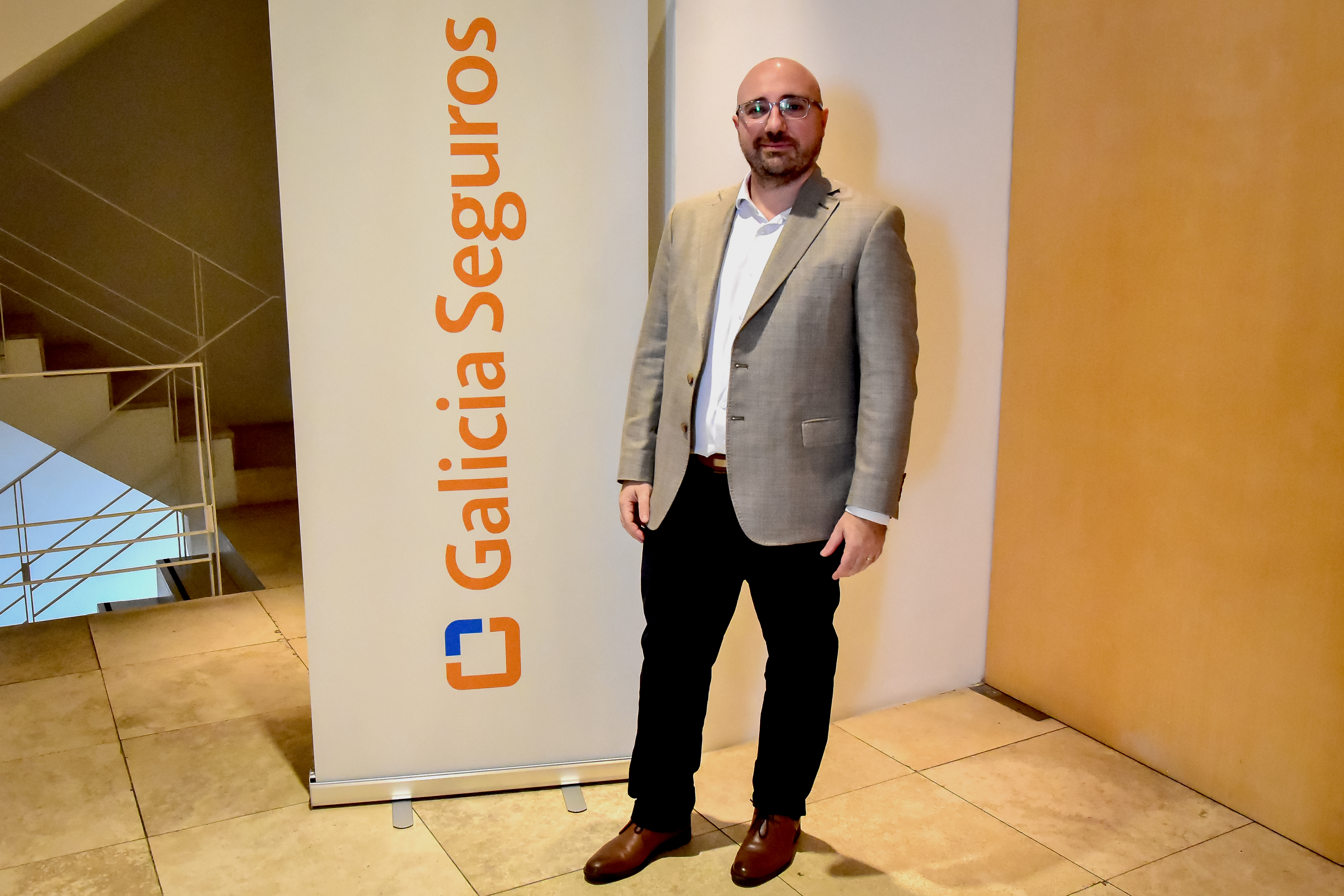 Lucas Di Bin, gerente técnico y comercial de Galicia Seguros,