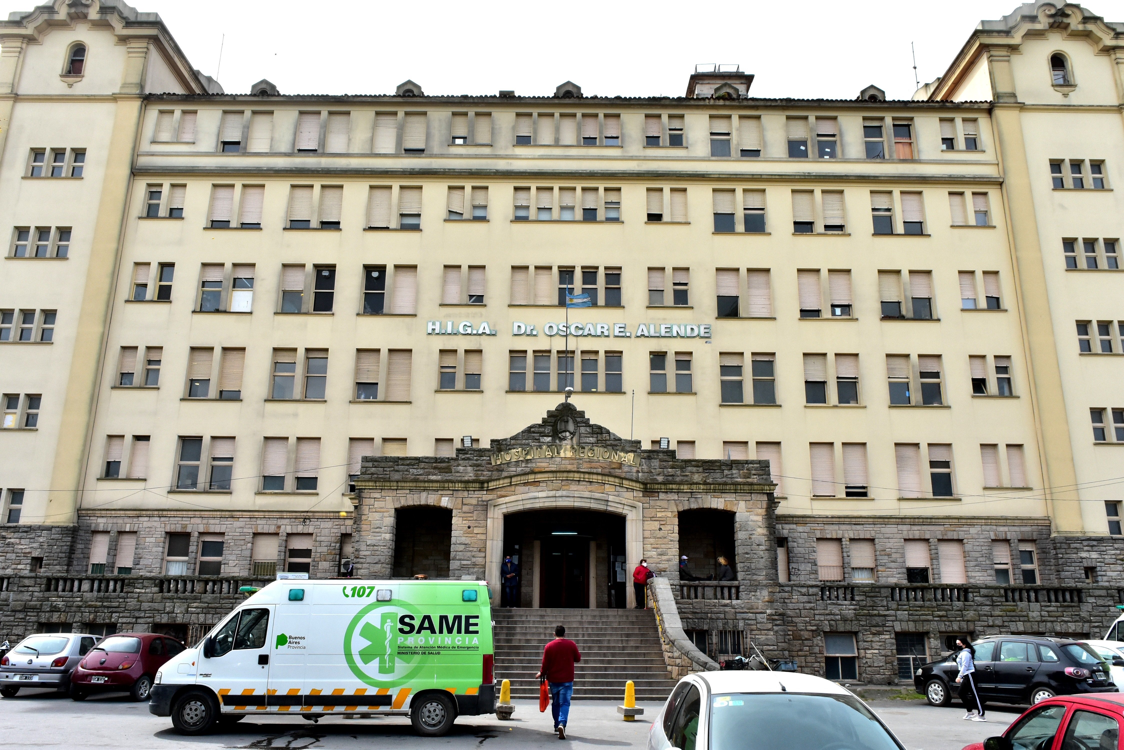 El hospital "Oscar Alende" de Mar del Plata es el segundo más grande de la provincia de Buenos Aires.