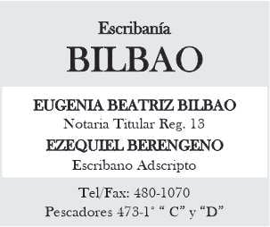 escribania bilbao