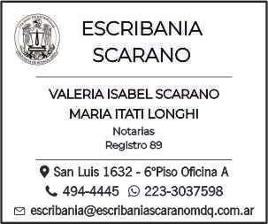 escribania scarano