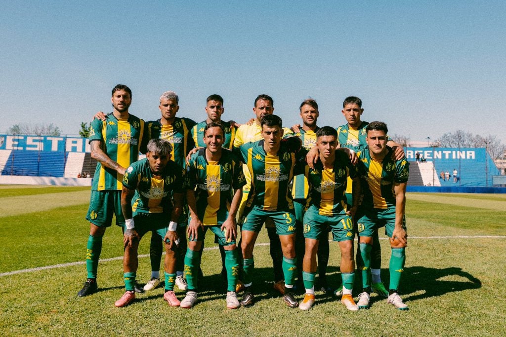 Los once de Aldosivi que arrancaron el juego en cancha de Almagro.