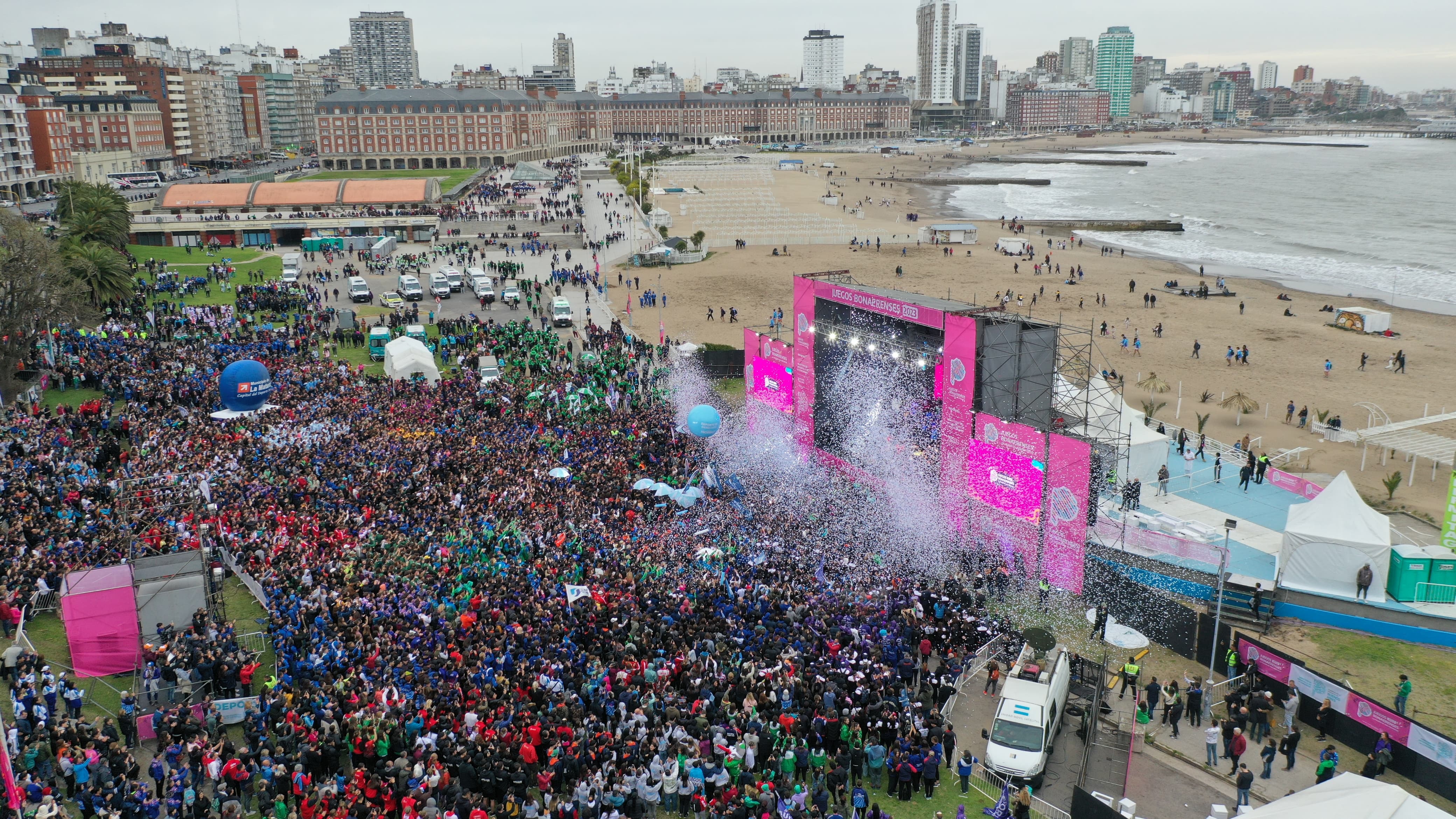 Las finales de los Juegos Bonaerenses tendrán este lunes su ceremonia inaugural.