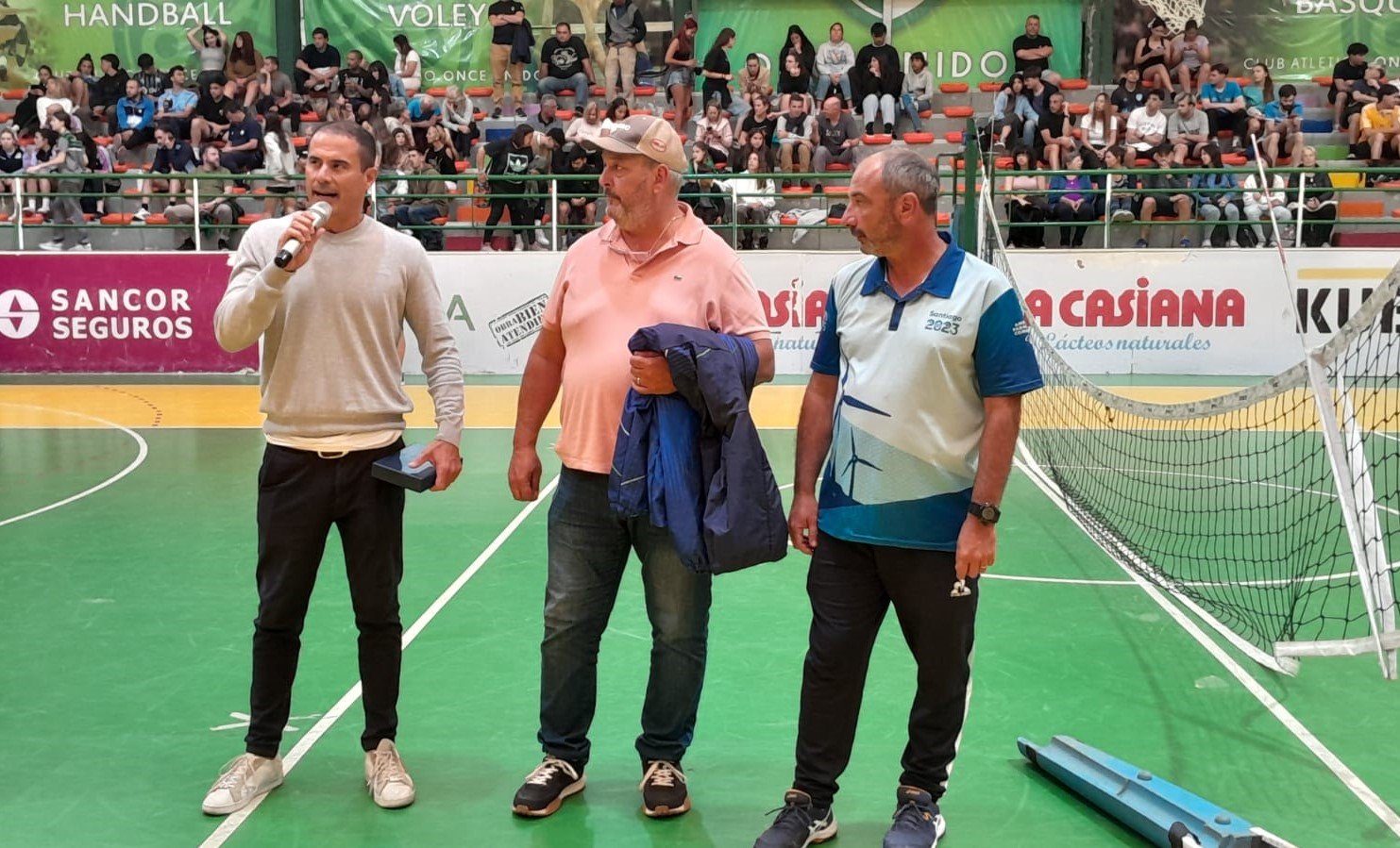 Fabián Altamirano, Rodolfo Paolucci y Martín Medina, puntales de la organización de la Licebo.