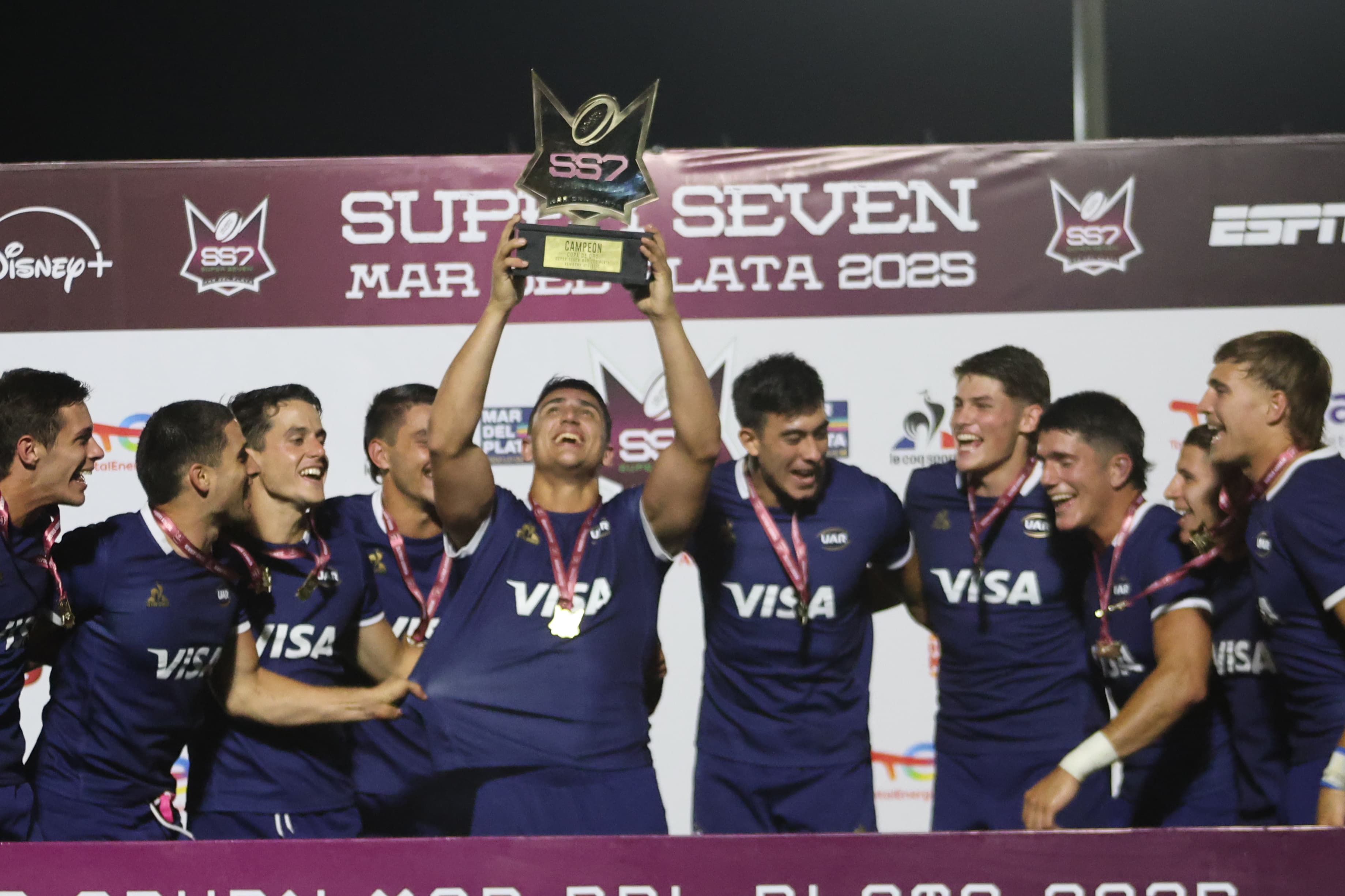 Argentina Desarrollo, un lógico campeón. Fotos: Prensa / Super Seven