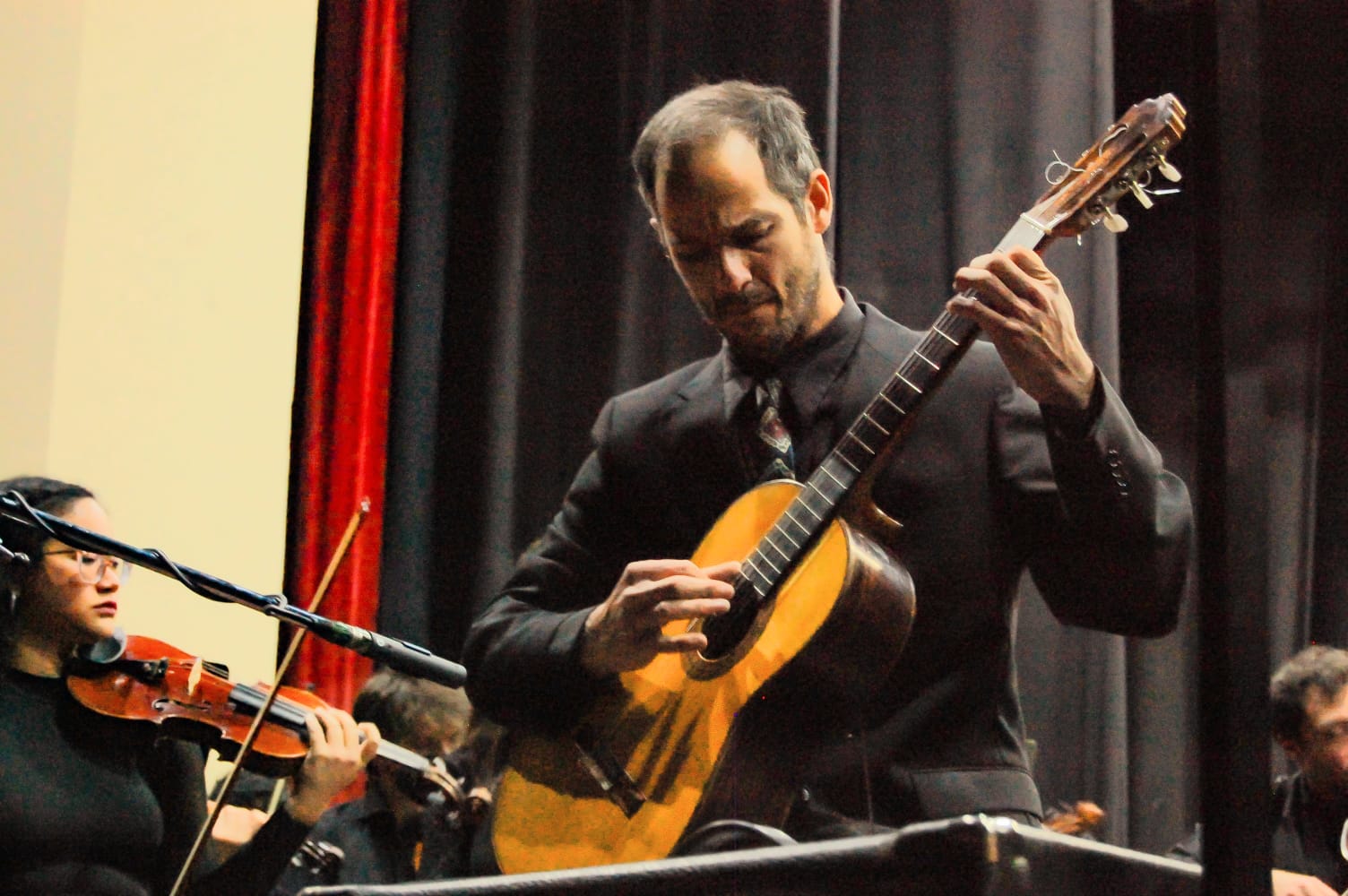 El músico solista Gonzalo Antuña.