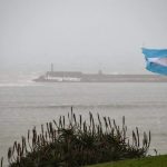 Emiten alerta amarilla por vientos fuertes para este domingo en Mar del Plata